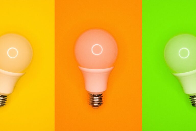 Optimized Job Description Infographic Colorful Lightbulbs to show optimized job description