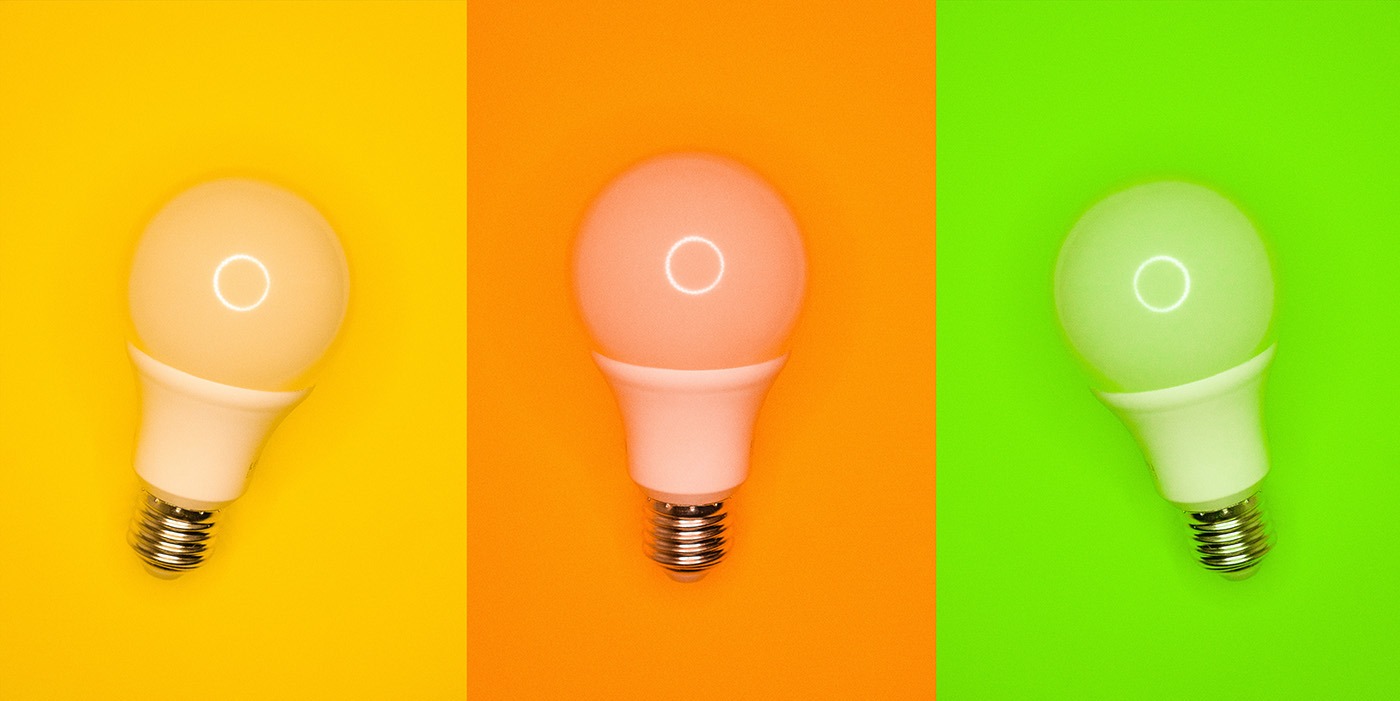 Optimized Job Description Infographic Colorful Lightbulbs to show optimized job description