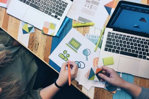 Visual, graphic and digital designers use different degrees of creativity in analysis in their everyday work. graphic designers sketching images as part of different types of design jobs