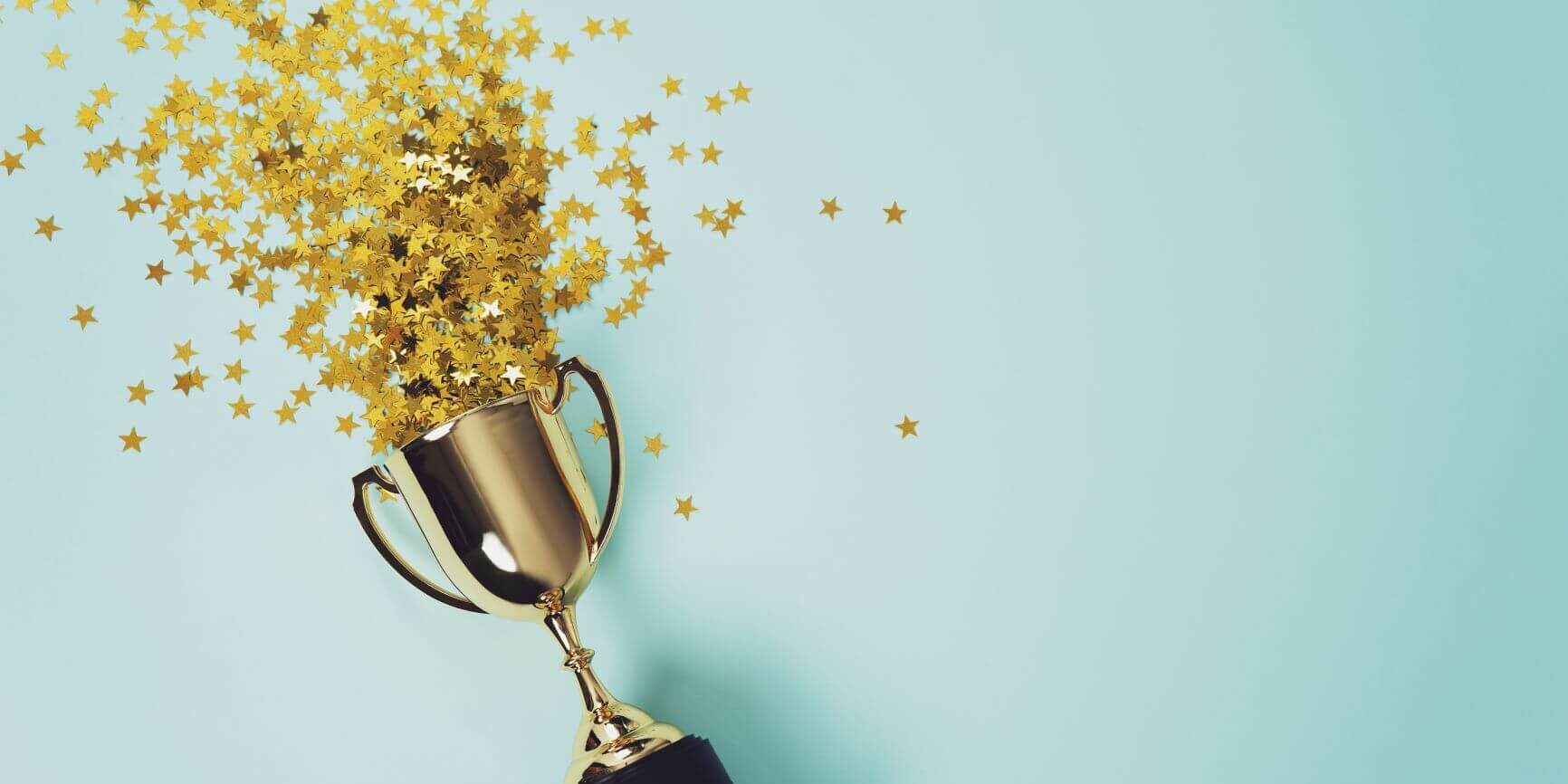 award trophy with star confetti (1) award trophy with star confetti