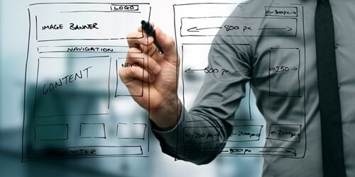 Content managers need mobile-friendly tools that allow them to source, research and share on the go. Here are some of the best apps that help with every step of the process. Man writing on a clear marker board