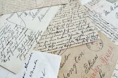 letter pile of letters