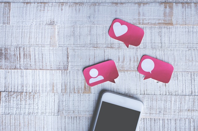 social media recruitment statistics phone with notification cut outs for social media recruitment