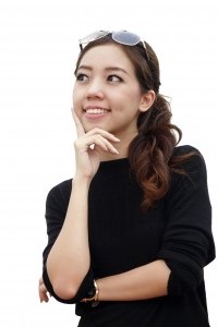 thinking Woman thinking