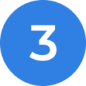 Number circled-03.png1 number 3 in a blue circle