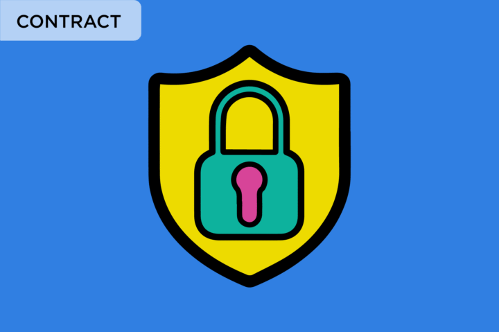 Securing Candidates secure lock icon