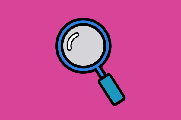 Internal Search magnifying glass icon