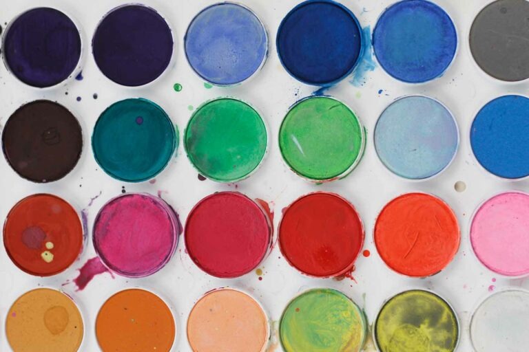 diverse marketing team variety of watercolors to represent a diverse marketing team
